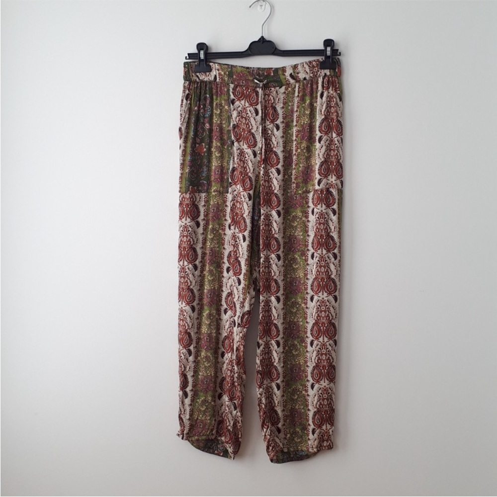 Zara Multicolor Patterned Pants - Picture 2 of 6